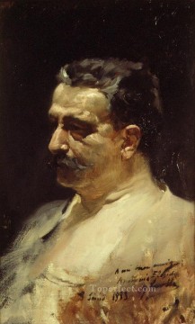 Joaquin Sorolla Painting - Retrato de Antonio Elegido painter Joaquin Sorolla